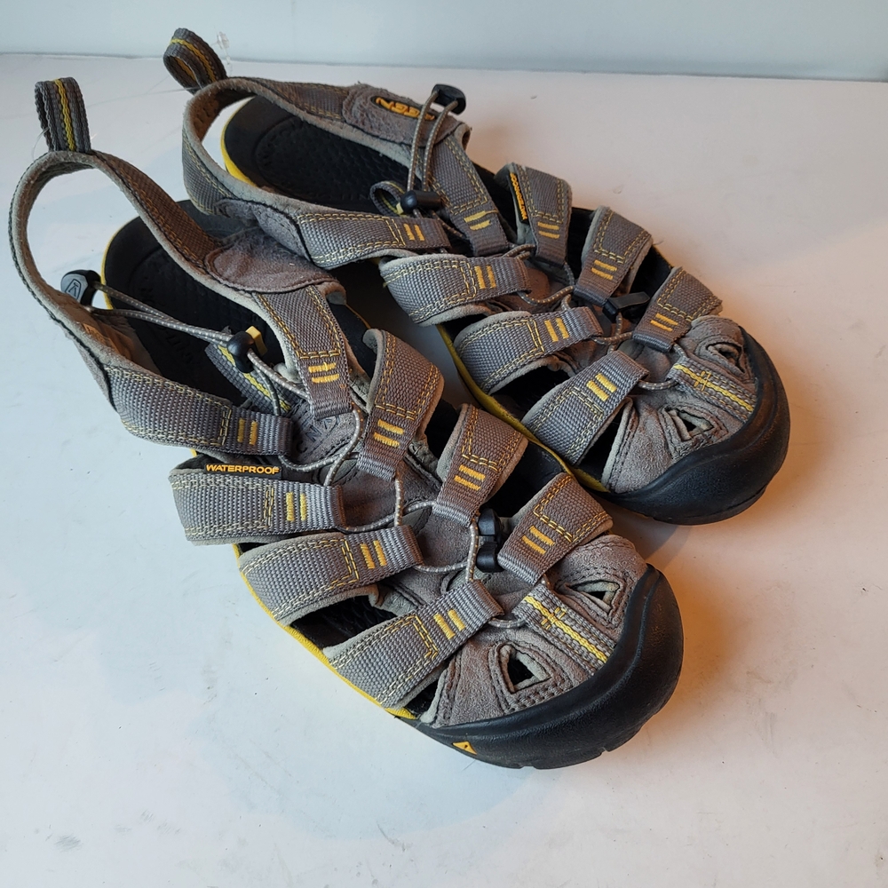 Keen Gray and Yellow Athletic Sandals